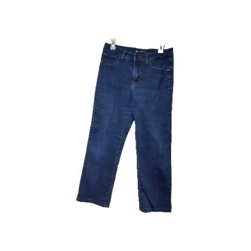 Lee Classic Fit Jeans Womens Size 8p Blue Straight Leg Vintage 1989